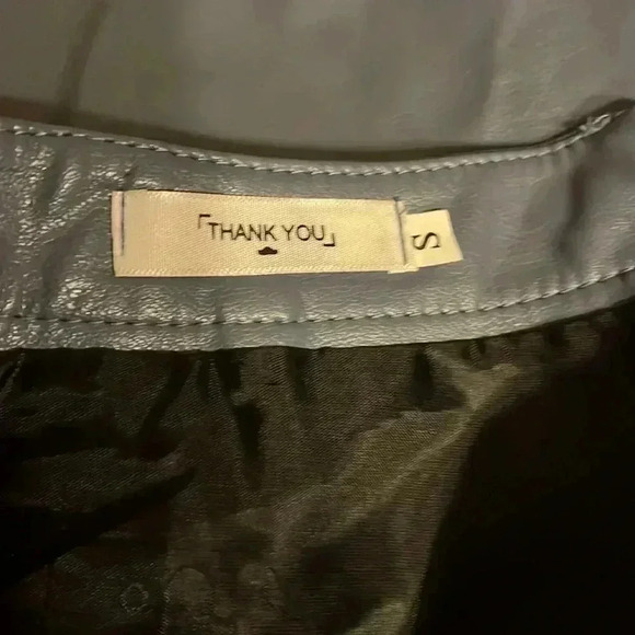 Thank you size small blue mini skirt - Picture 4 of 4